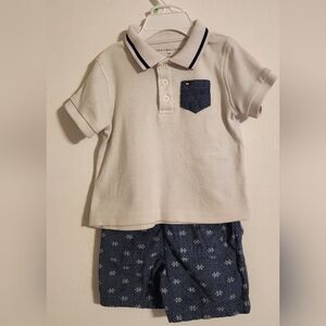 Tommy Hilfiger Cream Polo Shirt for Kids